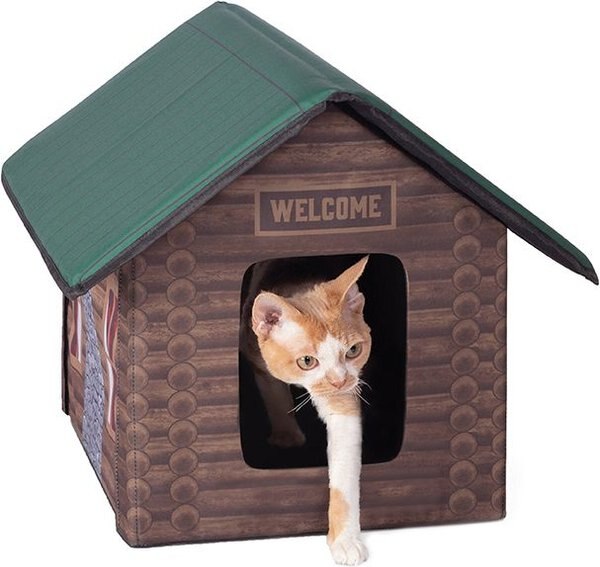 KandH Pet Products Outdoor Unheated Kitty House Cat Shelter