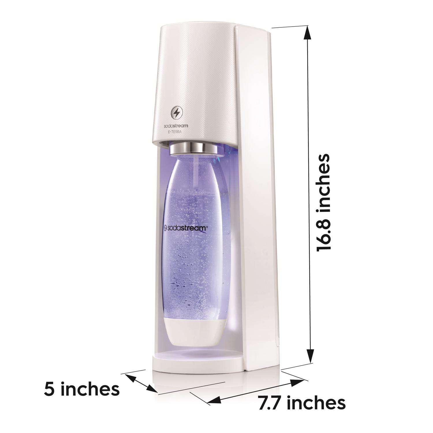 SodaStream E-Terra White 1 L Soda Maker 1 pk