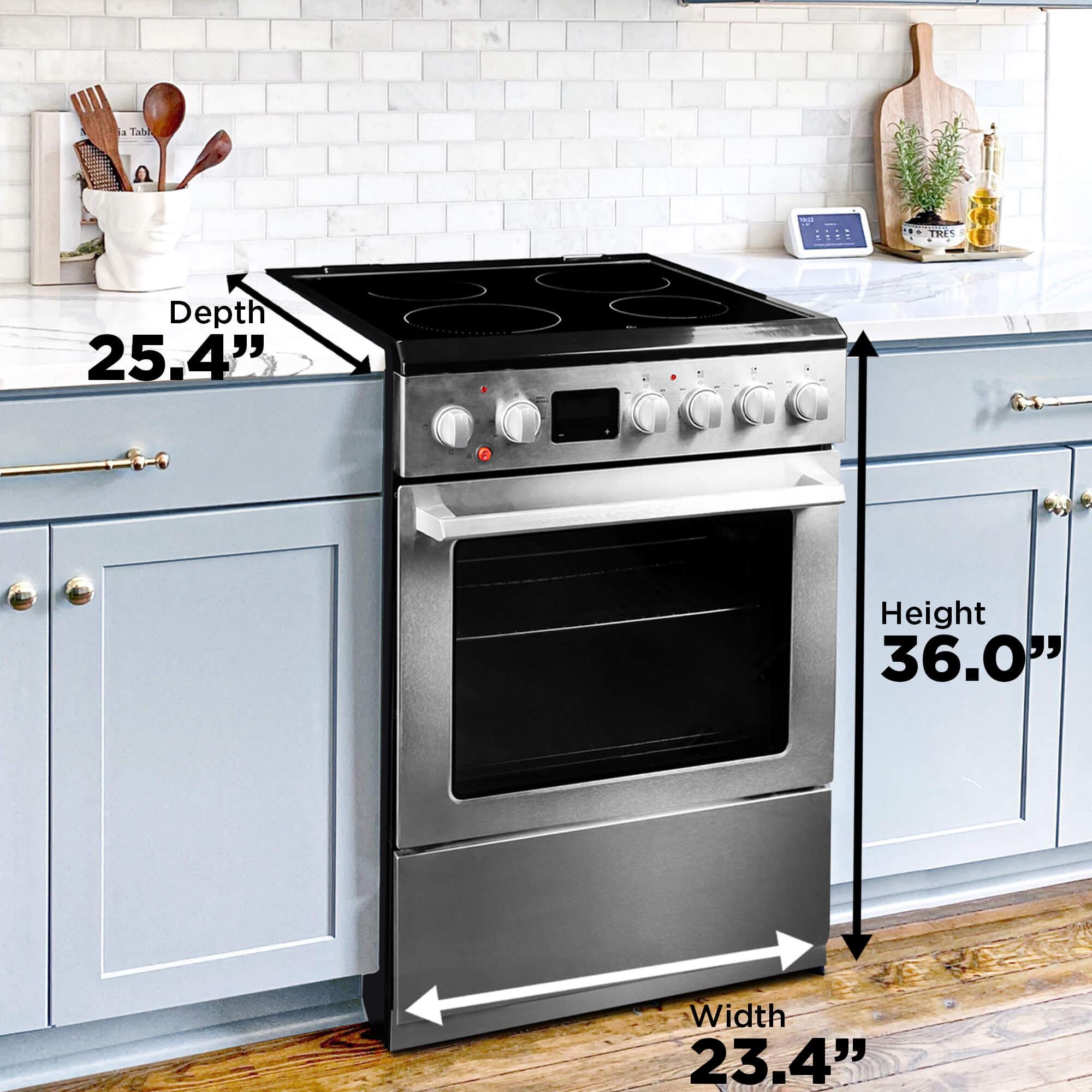 Danby 24-inch Electric Range DRCA240BSSC