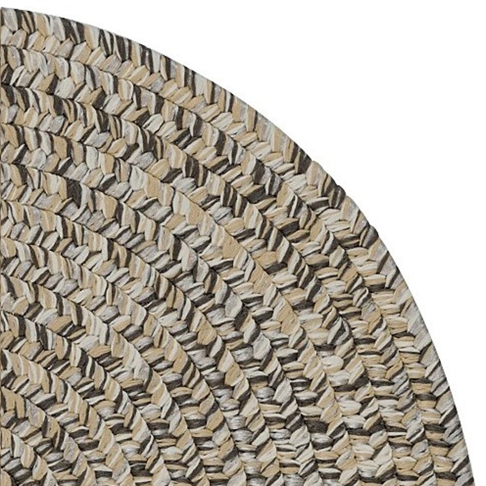 Porch   Den Rockspring Braided Polypropylene Indoor/ Outdoor Oval Rug