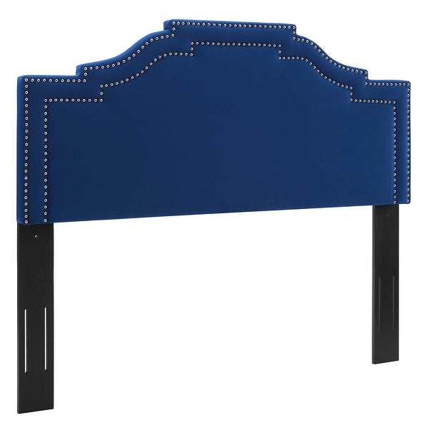 Lucia Twin Performance Velvet Headboard - - 33066608