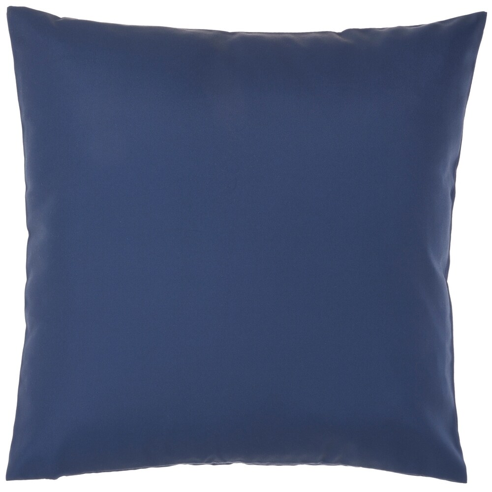 Waverly Pillows Classic Solid Indoor Outdoor Throw Pillow   ( 20\