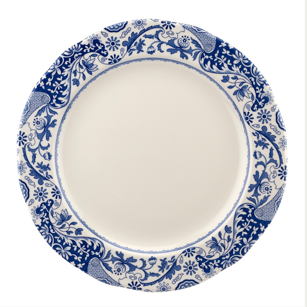 Spode Blue Italian Brocato Plate