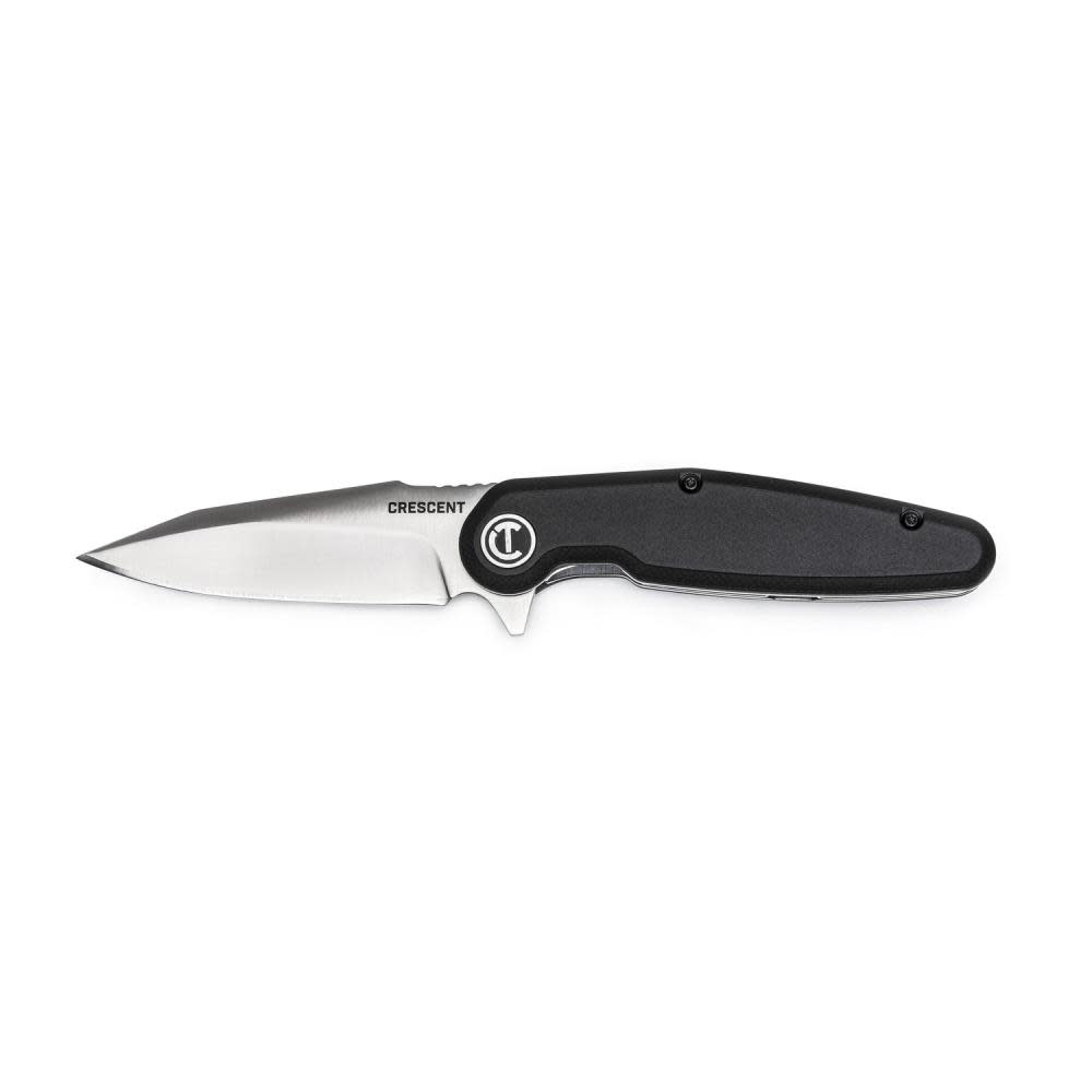 3-1/2 Harpoon Blade Composite Handle Pocket Knife ;