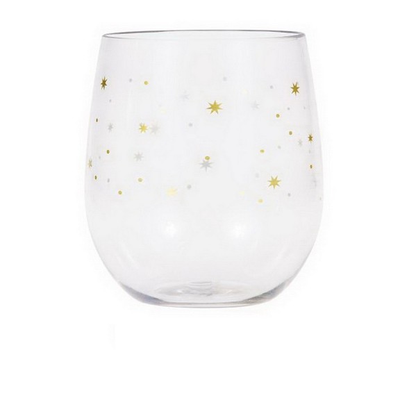 Creative Converting 336729  Plastic Stemless Wine ...