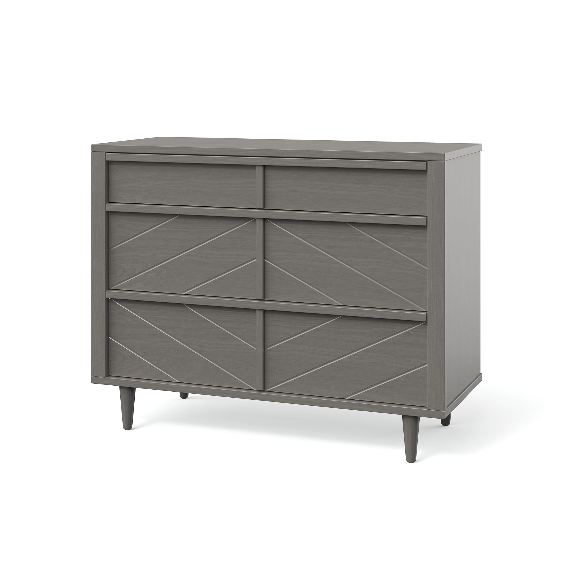 Surrey Hill 3 Drawer Dresser, Lunar Gray