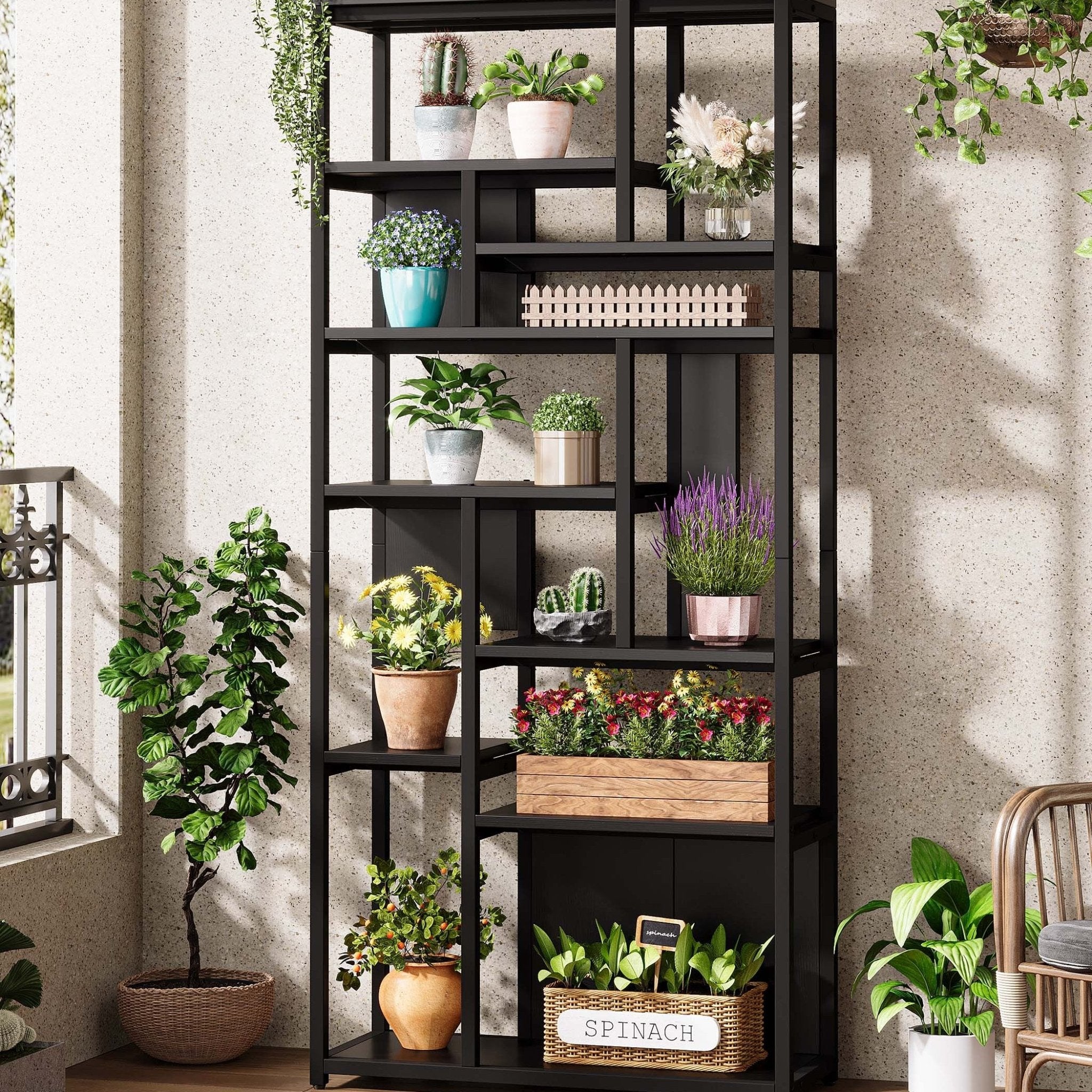 7-Tier Plant Stand, 70.9