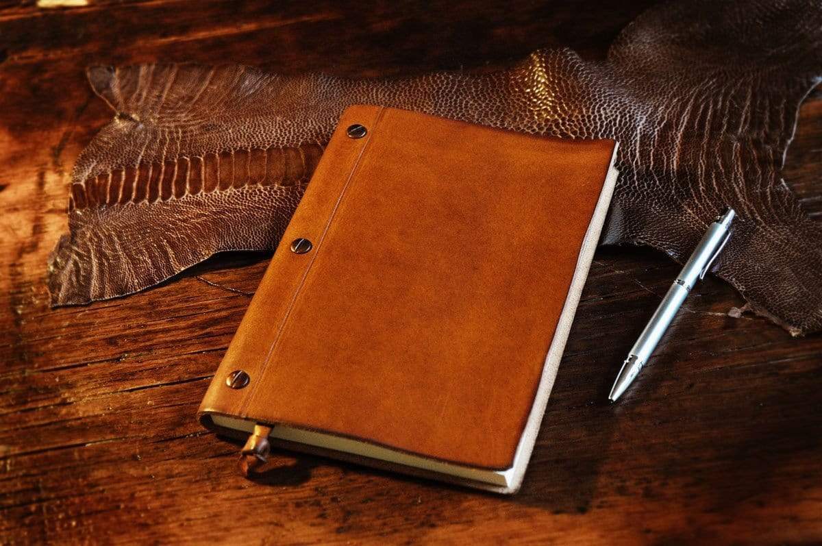 3-Screw Vachetta Leather Journal