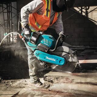 Makita 80V max (40V max X2) XGT Brushless Cordless 14 in. Power Cutter Kit (8.0Ah) GEC01PL