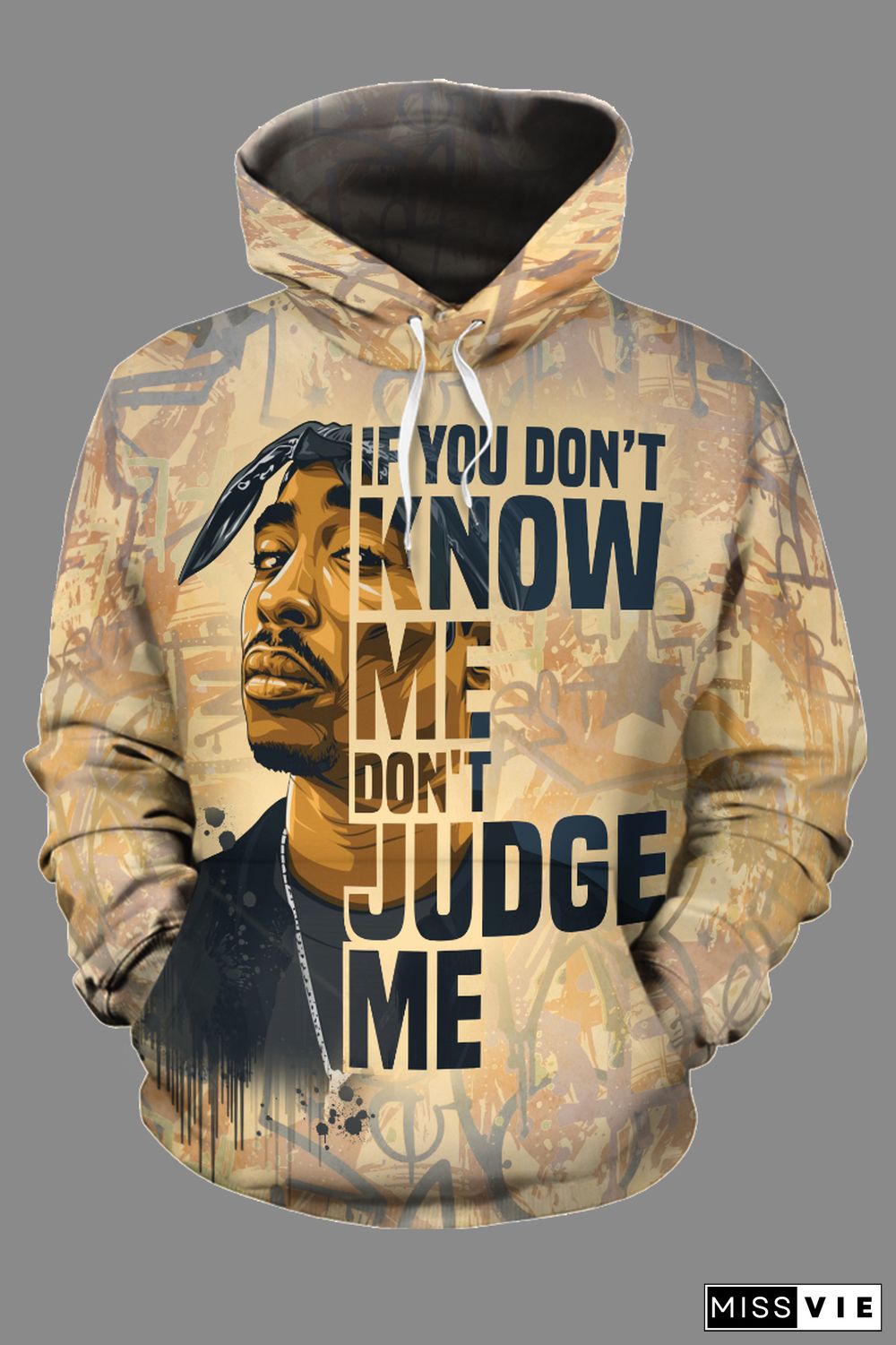 TUPAC SHAKUR ALL-OVER HOODIE