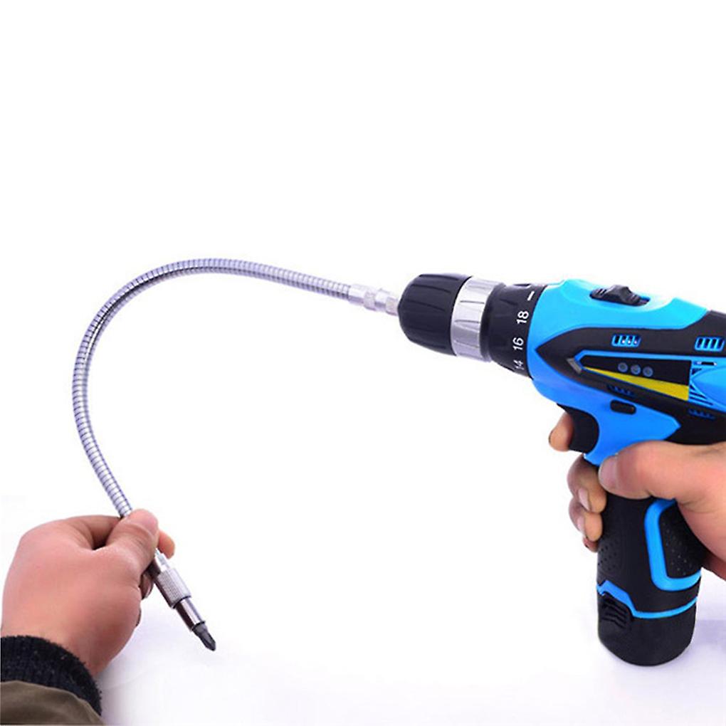 Flexible Electric Drill Shaft 150-400mm Drill Bit Shaft Extention Screwdriver Bit Multi-angle Work For Electric Drill Snake Bit