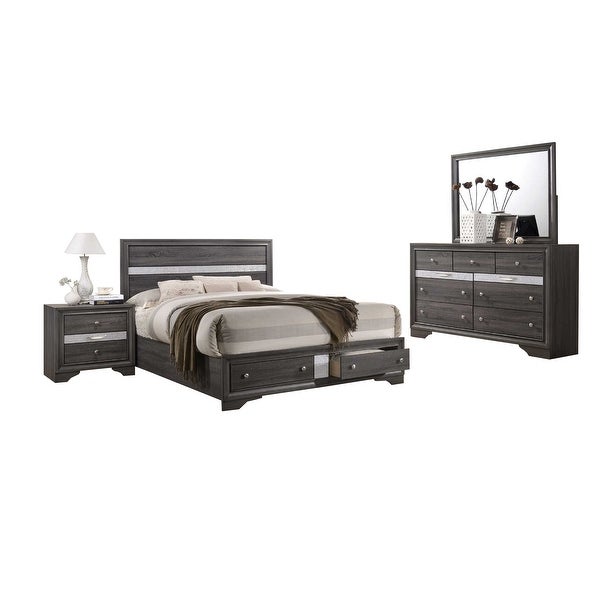 Best Quality Furniture Catherine and David 4 Piece Bedroom Set - - 28442126