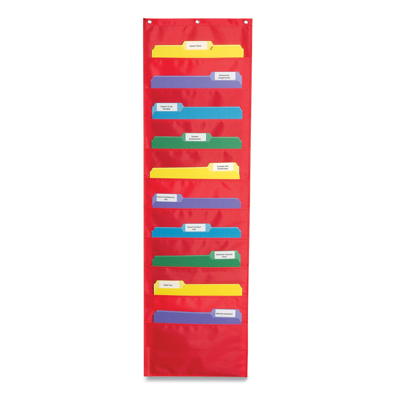 Storage Pocket Chart by Carson-osa Education CDPCD5653