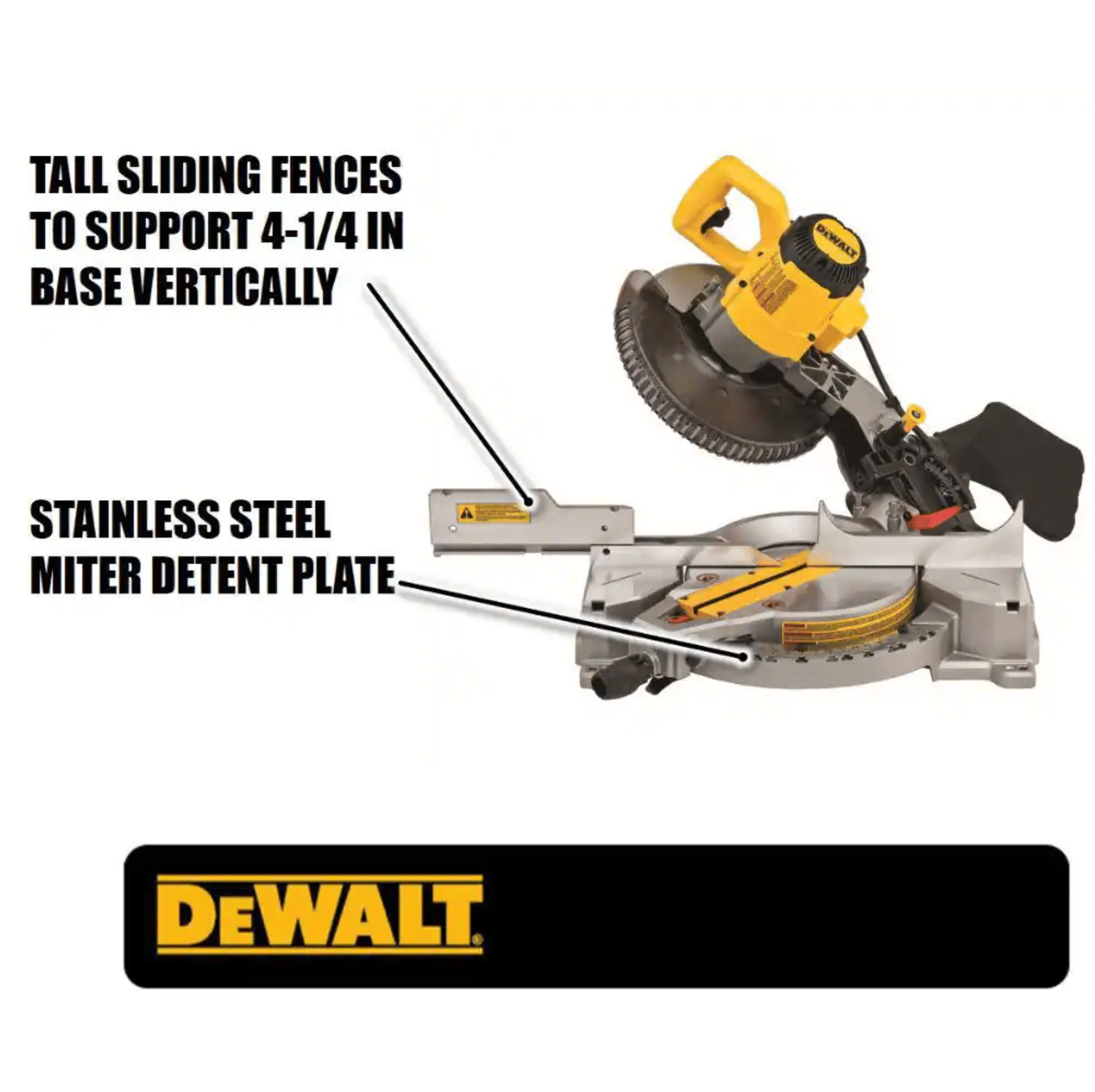 Dewalt Miter Saw， Single Bevel， Compound， 10-Inch， 15-Amp (DWS713)