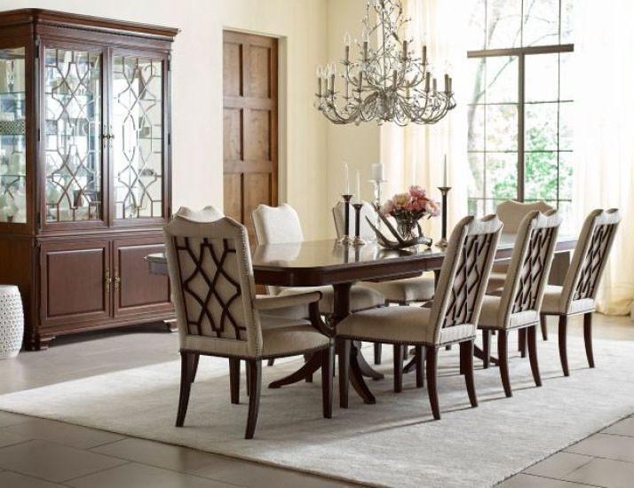 Kincaid Hadleigh Upholstered Arm Chairs  Set of 2 607 623   Traditional   Dining Chairs   by Emma Mason  Houzz