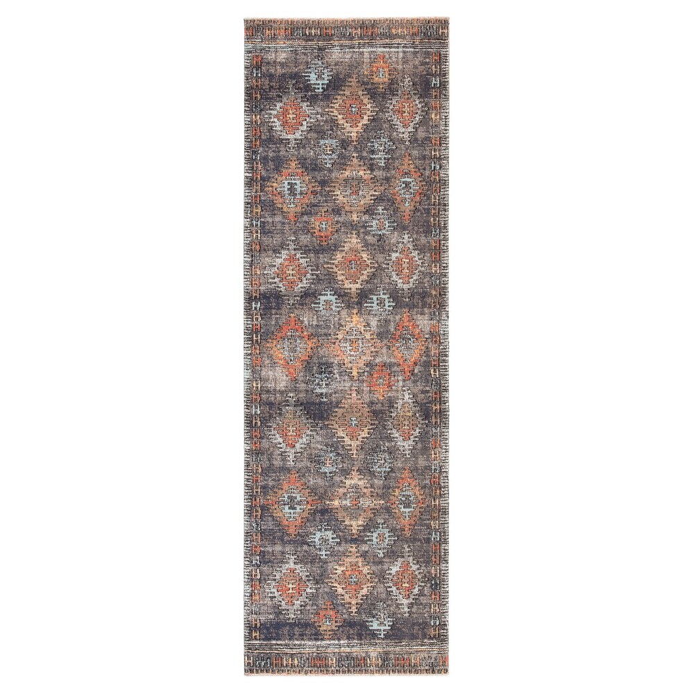 Dez Indoor and Outdoor Tribal Area Rug