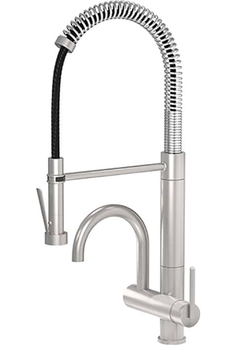 Franke Professional Satin Nickel Semi-Pro Kitchen Faucet