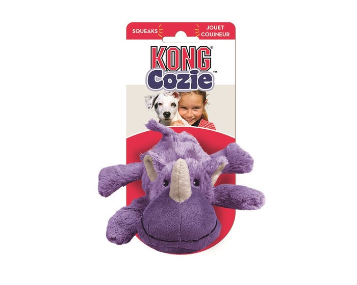 KONG Cozie Rosie Rhino Medium ZY28