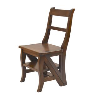 Carolina Cottage Chestnut Wood Folding Library Chair 1617-NC