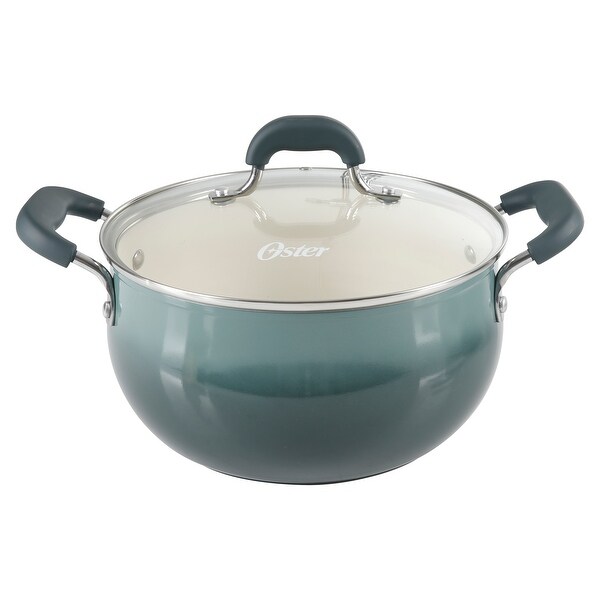 Wright Park 8-Piece Gradient Grey Aluminum Non-Stick Belly S