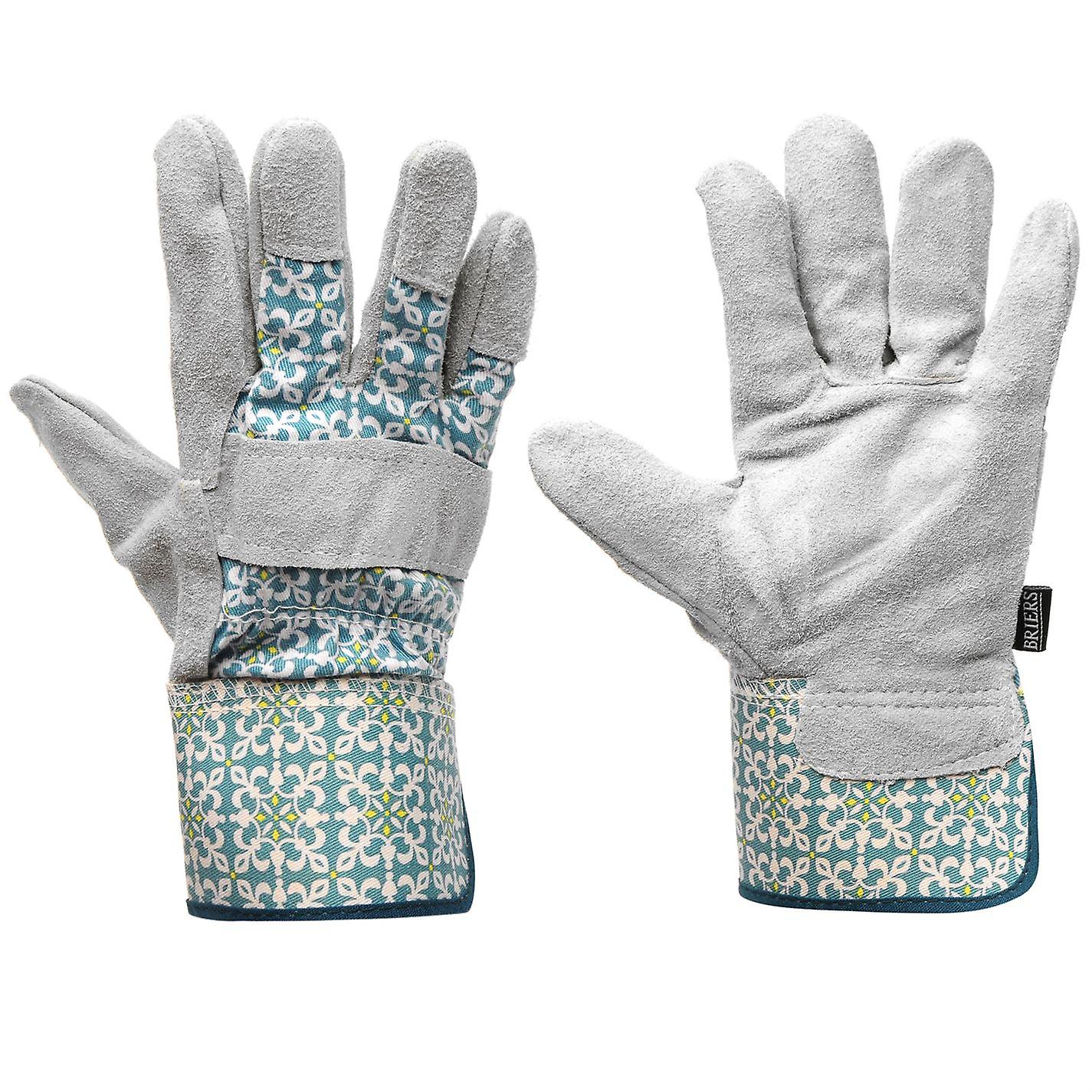 Garden Essentials Womens Moroccan Tile Rigger Gloves Ladies