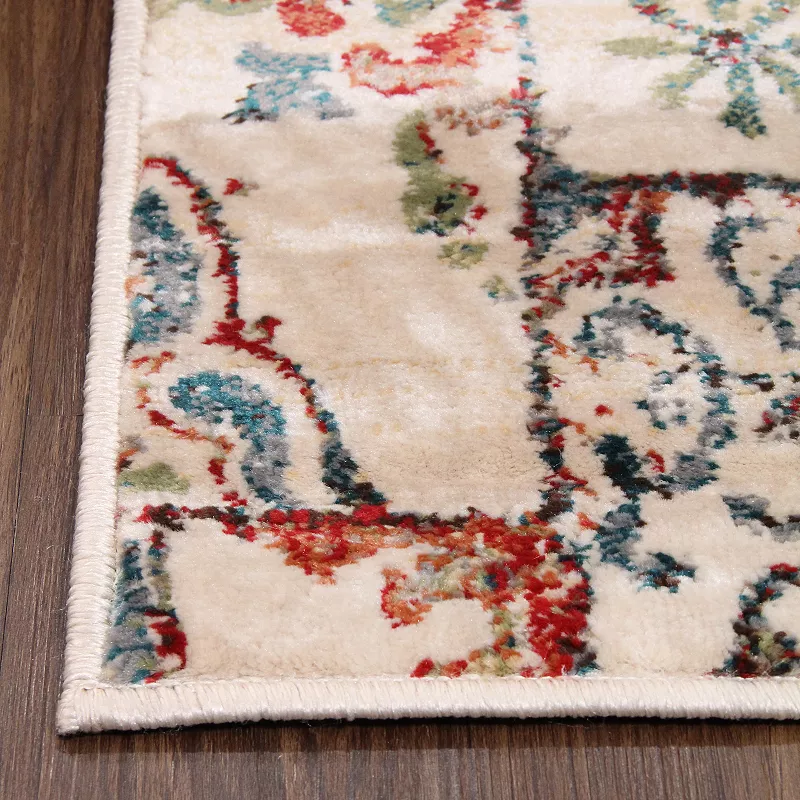 SUPERIOR Vanessa Rustic Patchwork Indoor Modern Area Rug