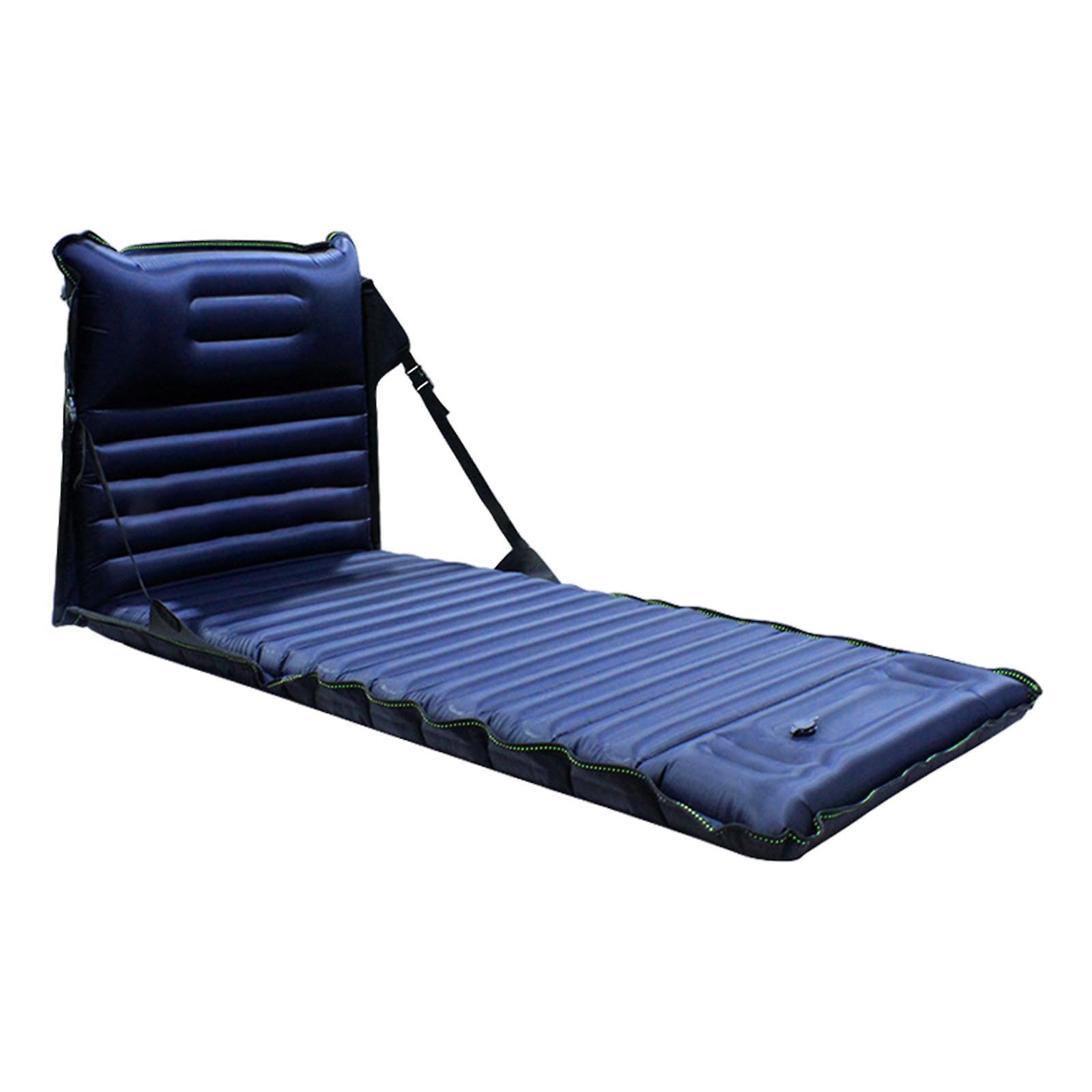 Camping Sleeping Pad Compact Camping Mattress For Backpacking Picnic Outdoor Navy Blue