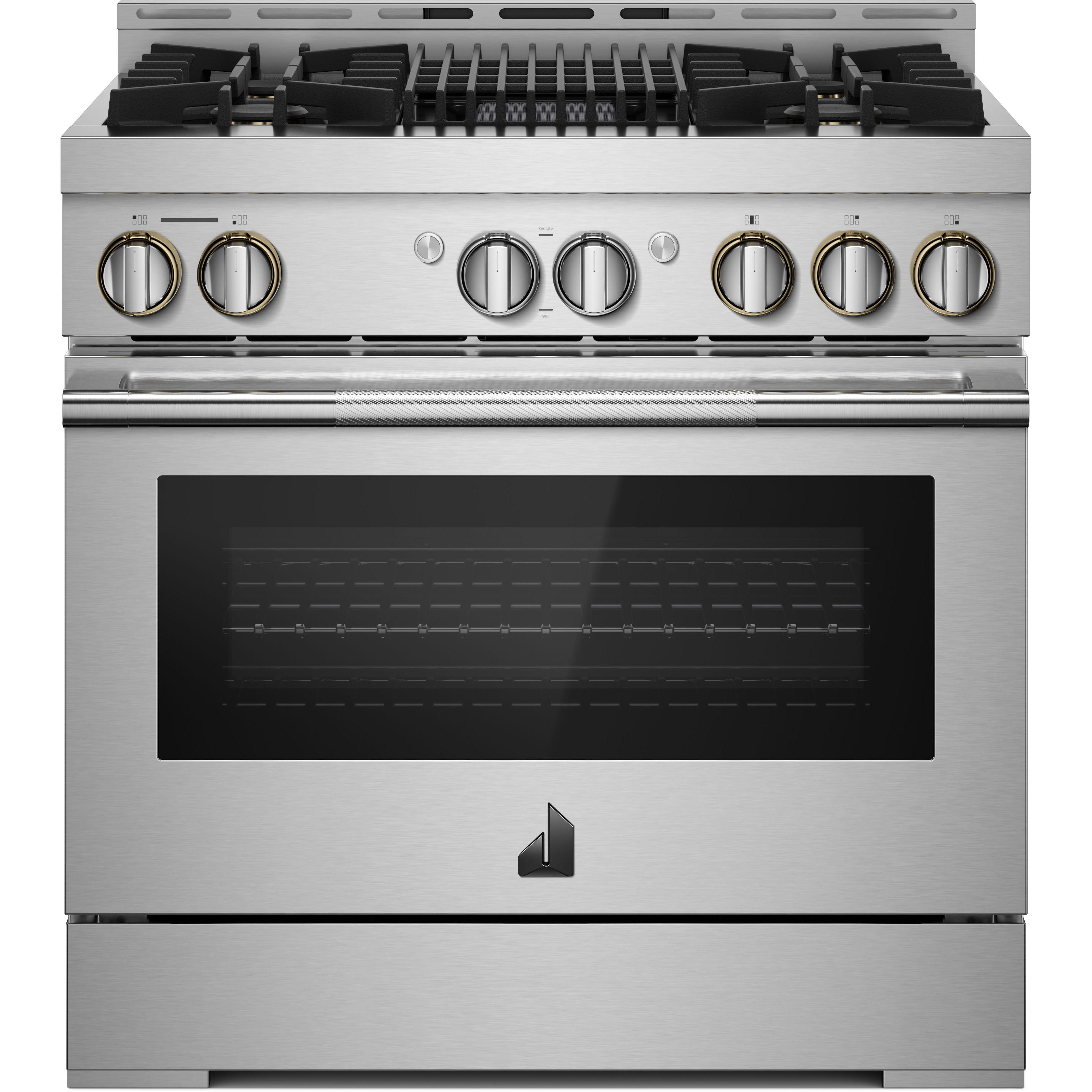 JennAir 36-inch Freestanding Gas Range with JennAir® Culinary Center JGRP636HL