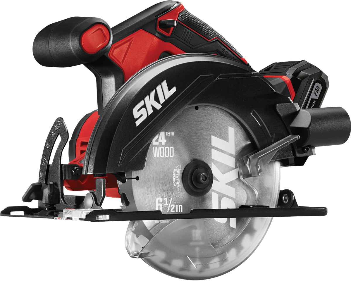 SKIL 20V PWRCore Lithium-Ion Cordless Circular Saw Kit