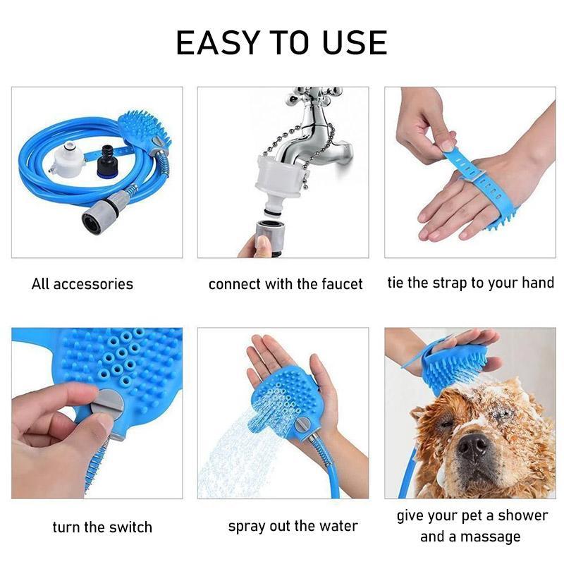 2-in-1-Pet Shower Set