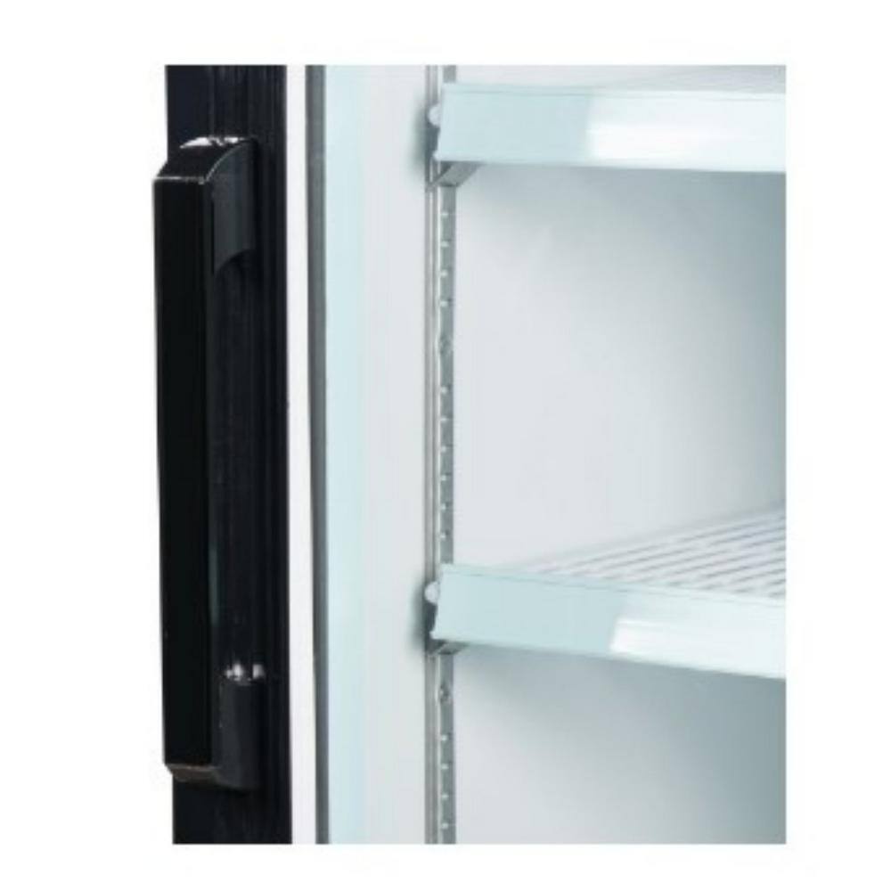 Cooler Depot 22 in. W 9 cu. ft. Upright Commercial One Glass Door Refrigerator in White DXXG258BMF