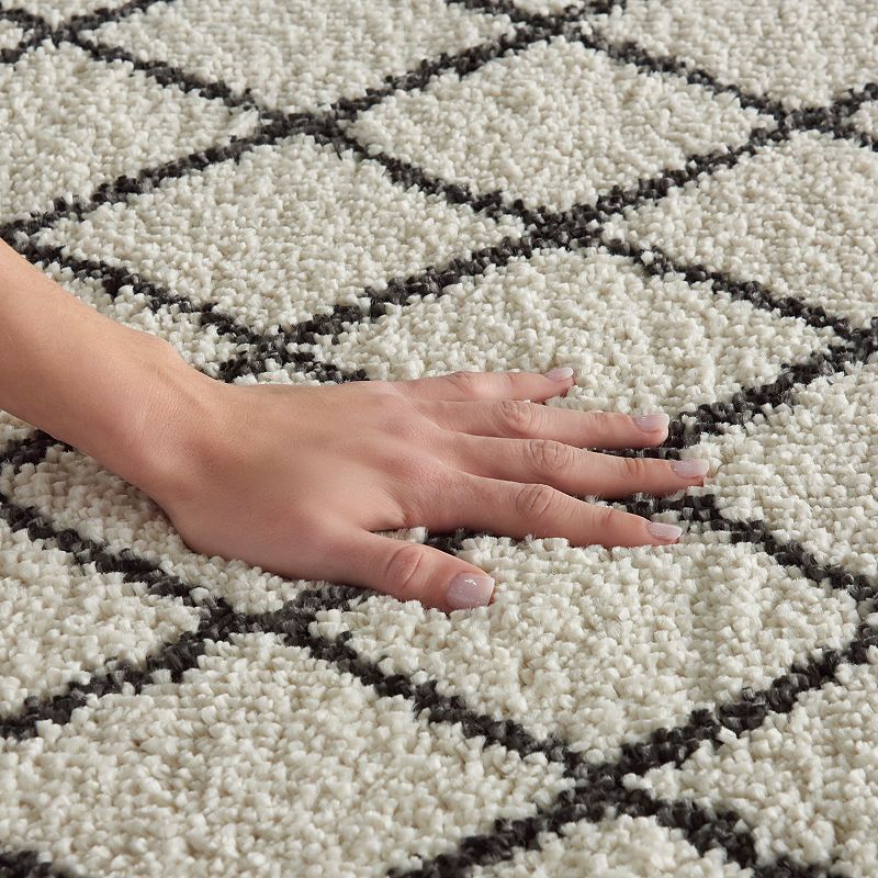 Nourison Geometric Shag Rug