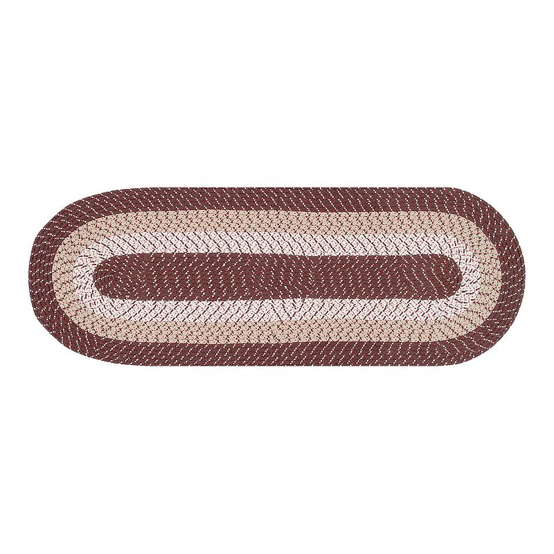 Better Trends Country Braid Striped Rug