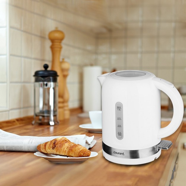 Courant 1 Liter Electric Kettle Cordless With Led Light