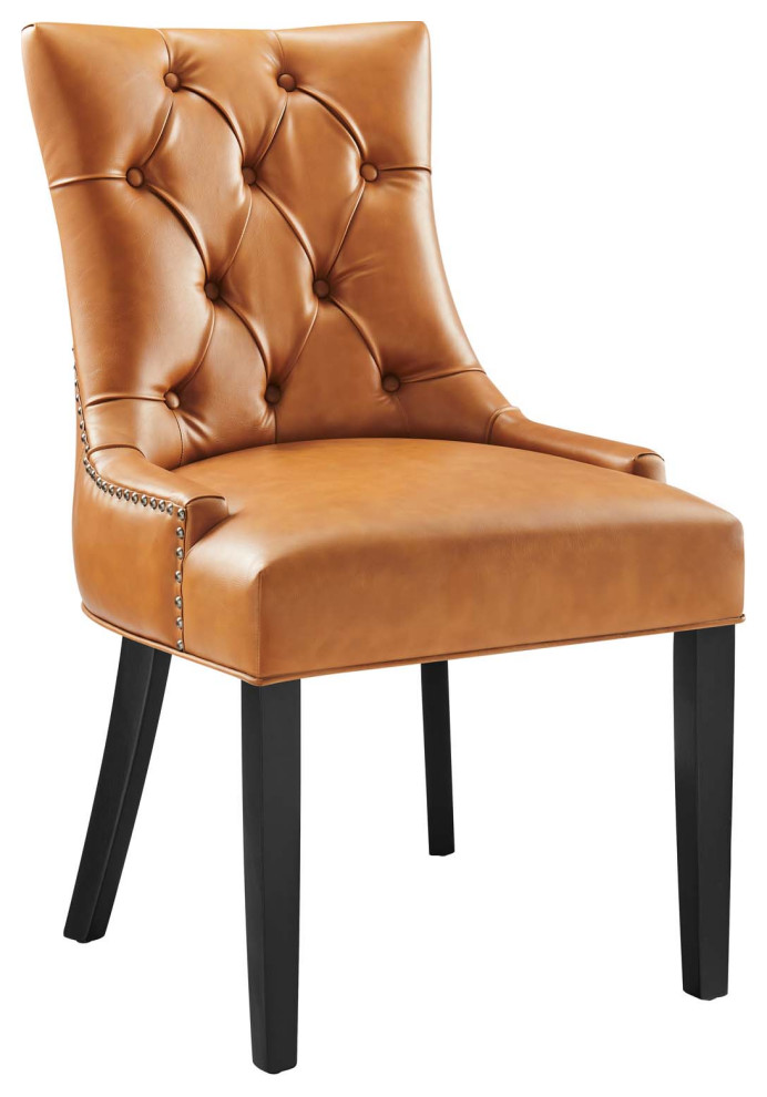 Modway Regent Vinyl Dining Chair   Transitional   Dining Chairs   by Modway  Houzz
