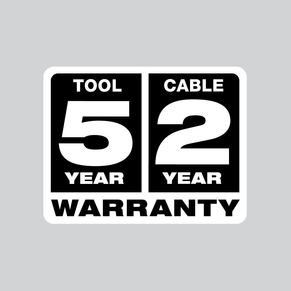 MW M18 FUEL 18V Lithium-Ion Cordless Drain Cleaning Snake Auger w 516 in. Cable Drive Kit w 14 in x 50 ft. Cable 2772A-21-48-53-2672