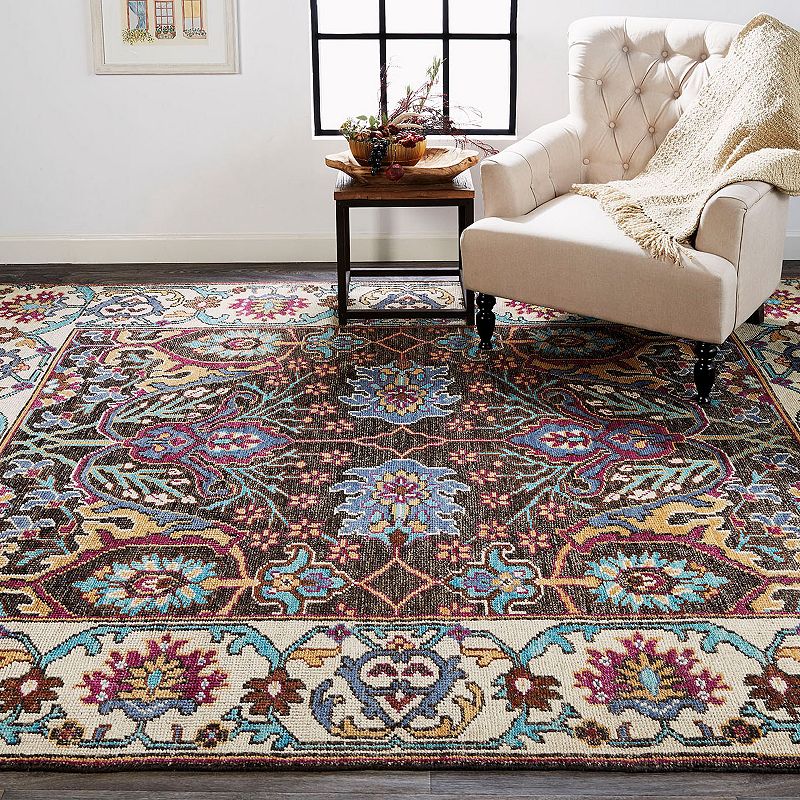 Weave and Wander Bashyr Multi-Colored Area Rug