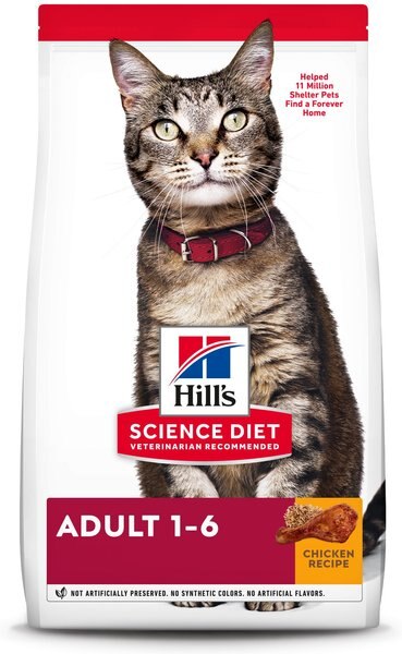 Hill's Science Diet Adult Chicken Recipe Dry Cat Food