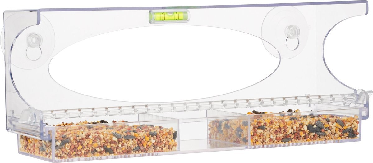 North States Large Clear Choice Window Bird Feeder