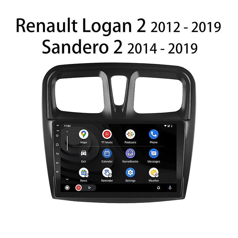 Android 11 Car Radio Multimedia Player for Renault Logan 2 Sandero 2 2012 - 2019 GPS Carplay Stereo