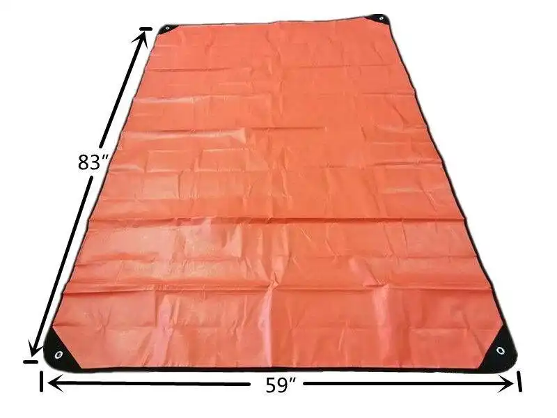 Thermal Reflective Tarp Insulated Survival Tarp Emergency Blanket for Camping casualty blanket