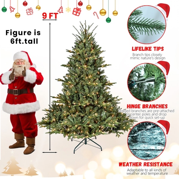 Prelit Artificial Christmas Tree