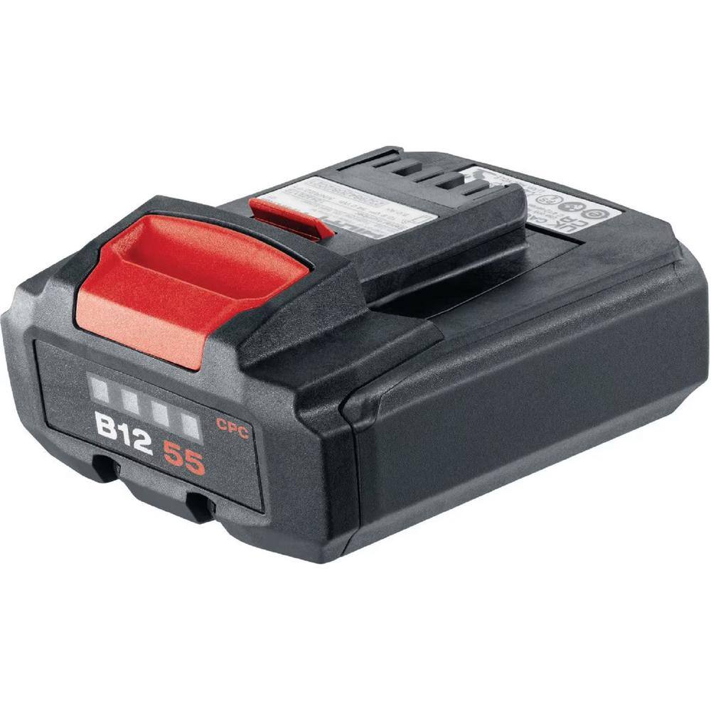 Hilti 12-Volt Lithium-Ion 14 in. Cordless Impact Driver SFD 2-A Kit with Battery Charger and Bag 3536725