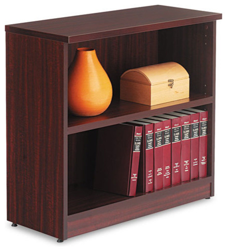 Alera Valencia Series Bookcase  2 Shelf  31 3/4 quotx14 quotx29 1/2 quot  Contemporary   Bookcases   by iance Supply  Houzz