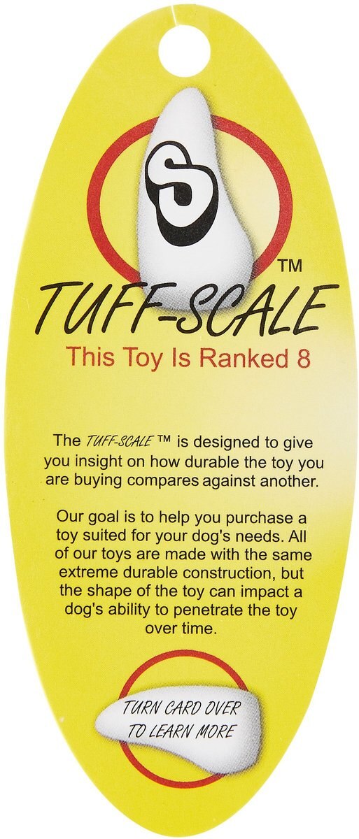 Tuffy's Ultimate Bowmerang Squeaky Plush Dog Toy