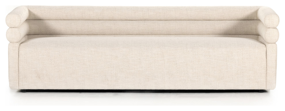 Evie Sofa  88 quot  Hampton Cream   Transitional   Sofas   by Four Hands  Houzz