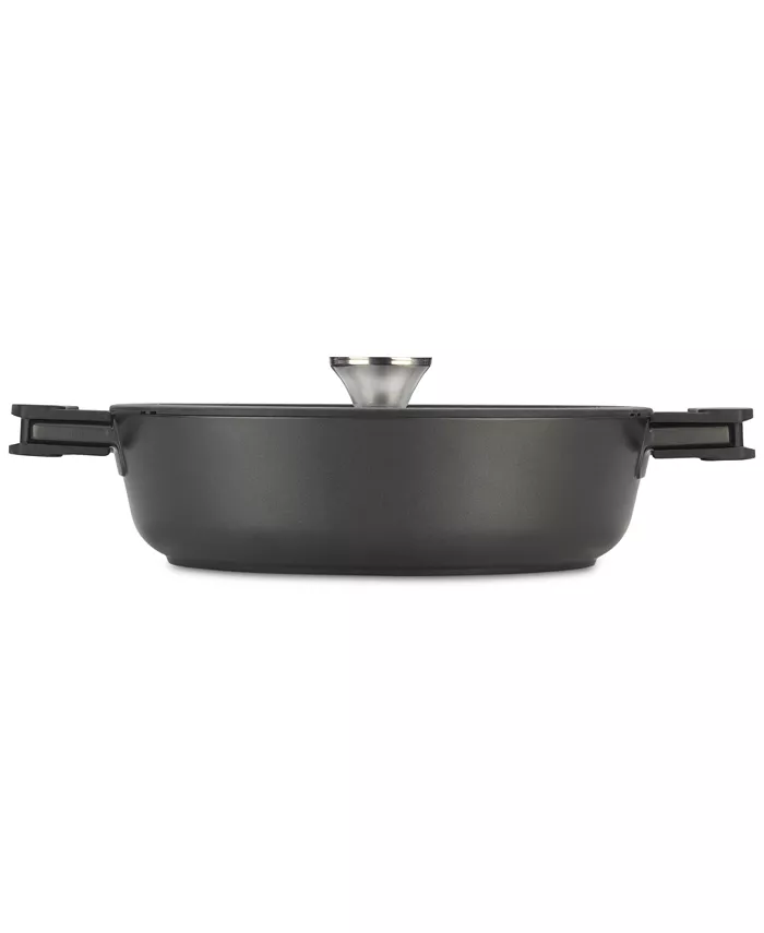 ZAVOR Noir Cast-Aluminum 4.5-Qt. Sautandeacute; Pan and Lid