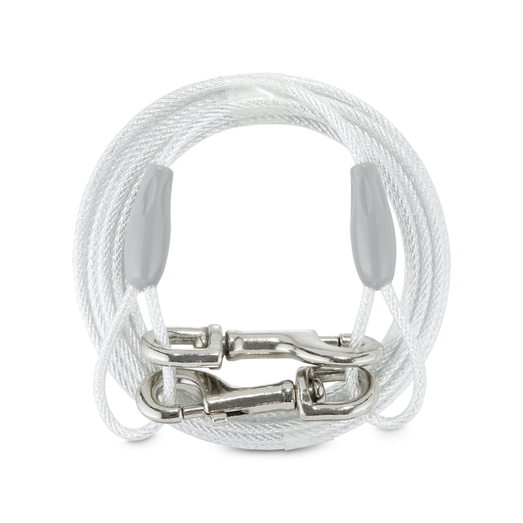 EveryYay Stretch Your Legs Free-To-Flex Reflective Tie-Out Cable， For Dogs Up to 100 lbs.， 20' ft.， Medium