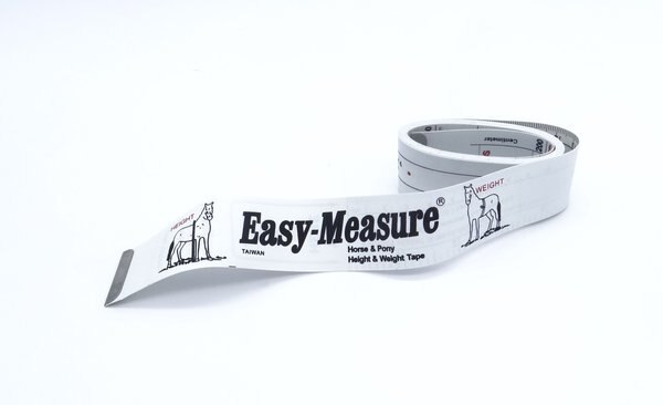 QiK Height and Weight Horse Measuring Tape， White