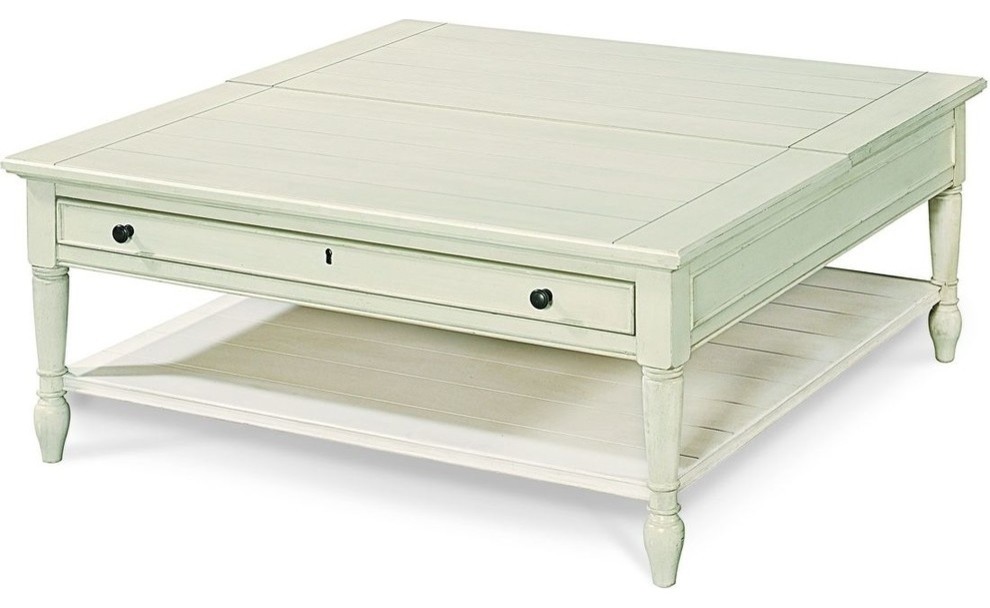 Summer Hill Lift Top Cocktail Table  Cotton   Traditional   Coffee Tables   by Unlimited Furniture Group  Houzz